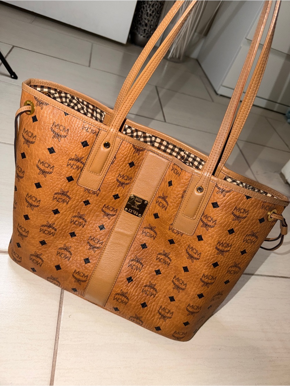 MCM Reversible Liz Tote Bag